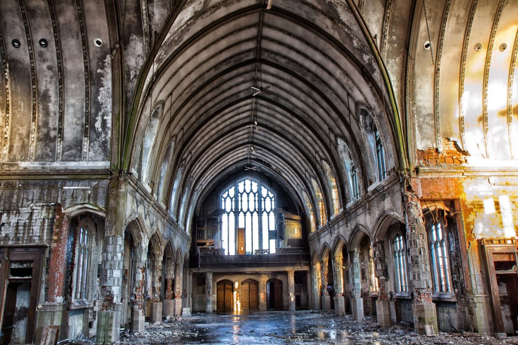 "Forgotten Spaces: Uncovering the Allure of Abandoned Buildings"