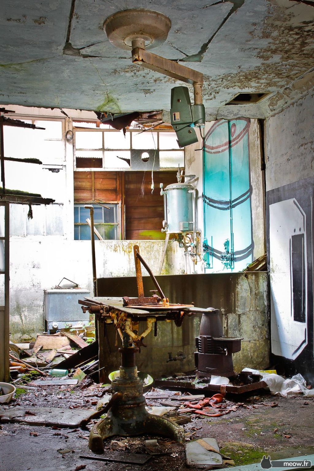Unveiling the Haunting Beauty of Abandoned Surgical Suites