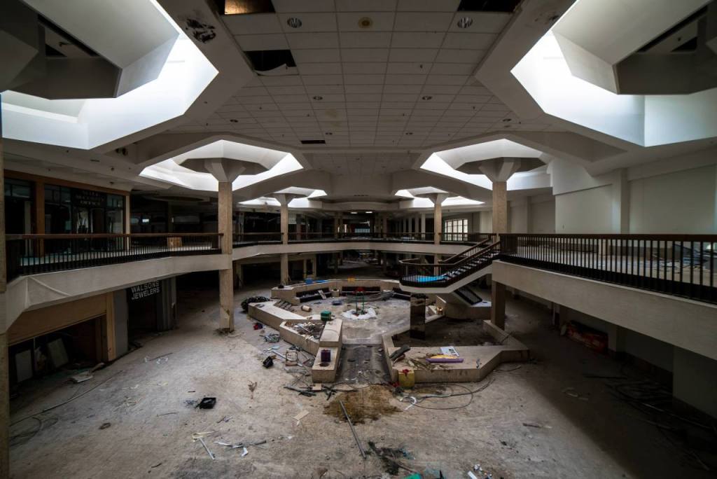 Unveiling the Eerie Beauty of Abandoned Shopping Malls