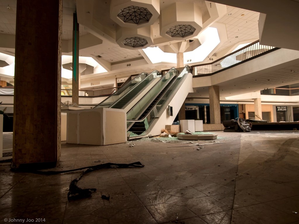 "From Bustling Hubs to Eerie Relics: Exploring the Haunting Beauty of Abandoned Shopping Malls"
