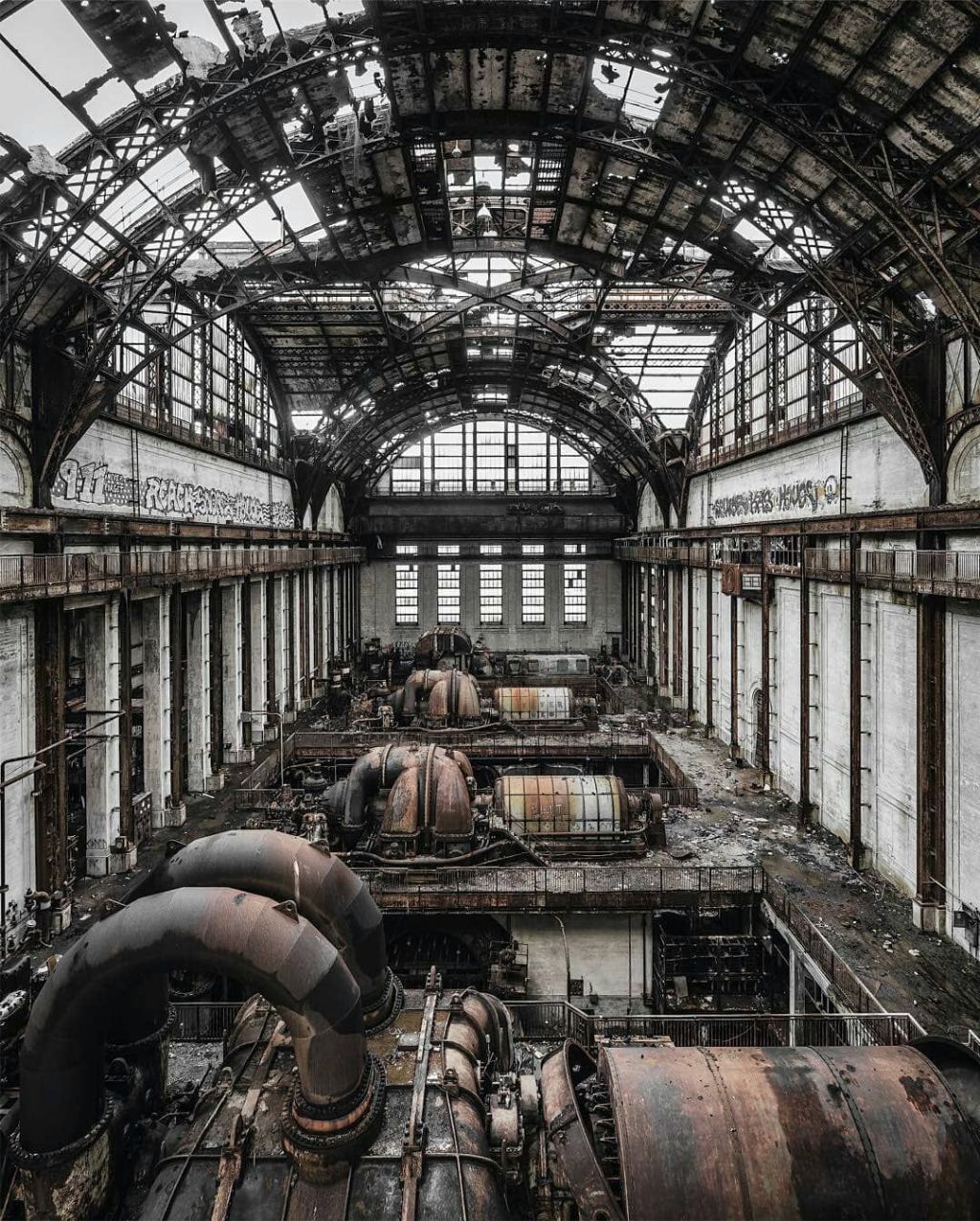 "From Motor City to Chernobyl: Exploring the Haunting Beauty of Abandoned Industrial Sites"