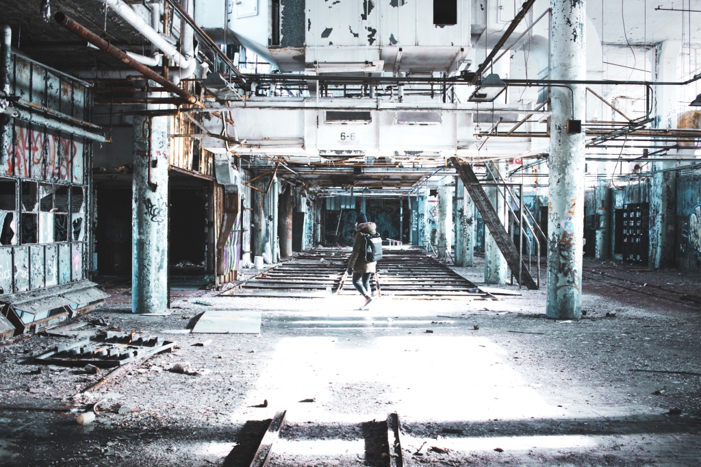 "The Haunting Beauty of Abandoned Factories: Exploring Forgotten Relics of Industry"